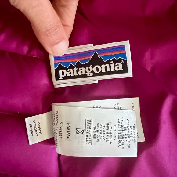 PATAGONIA DOWN SWEATER VEST GIRL - Picture 8 of 9